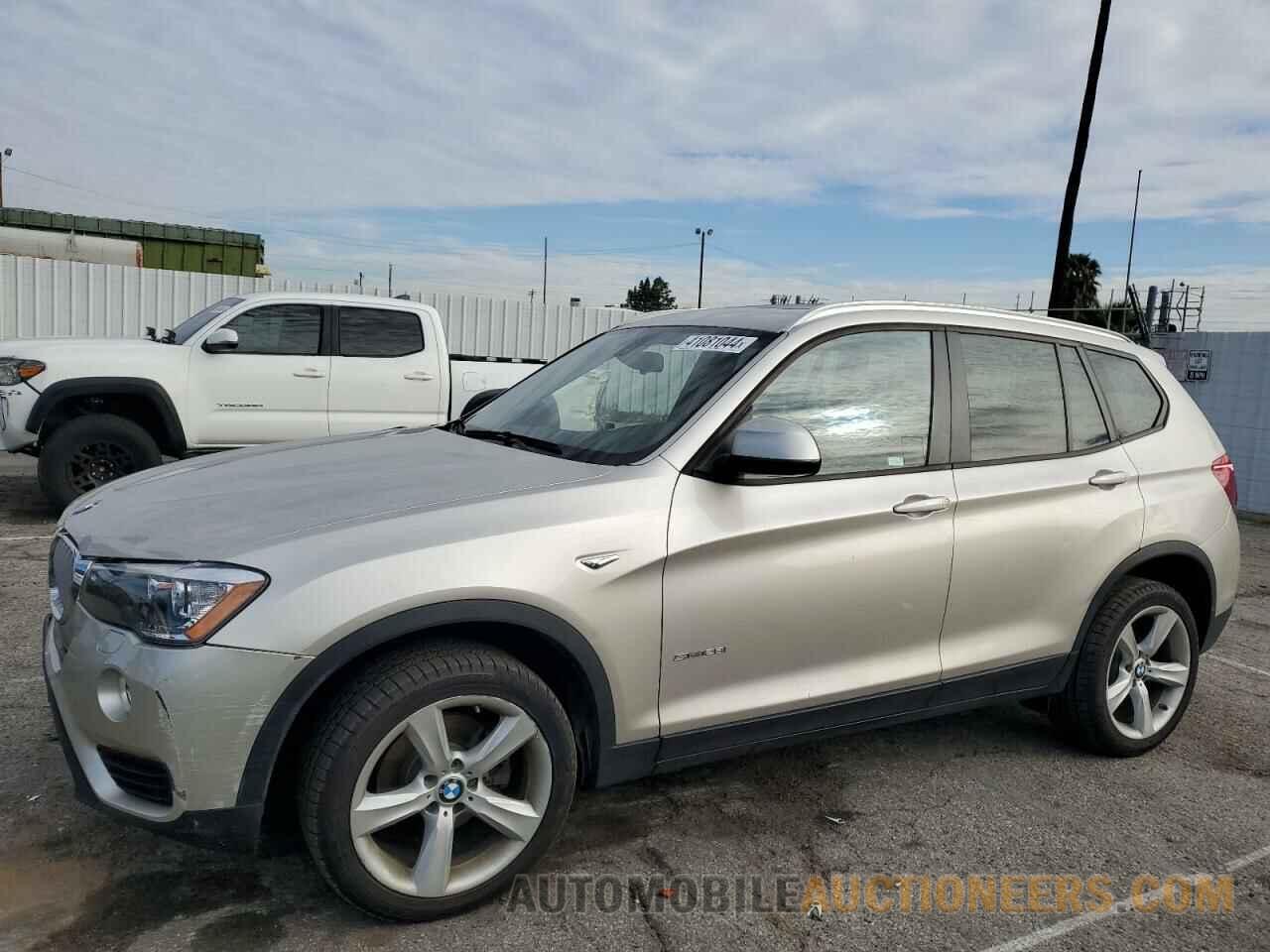 5UXWZ7C35H0V90379 BMW X3 2017