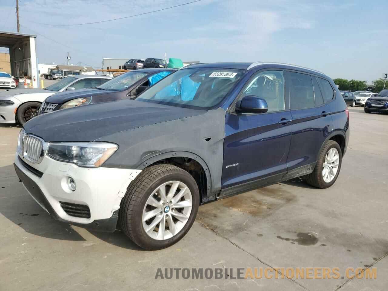 5UXWZ7C35H0V90382 BMW X3 2017