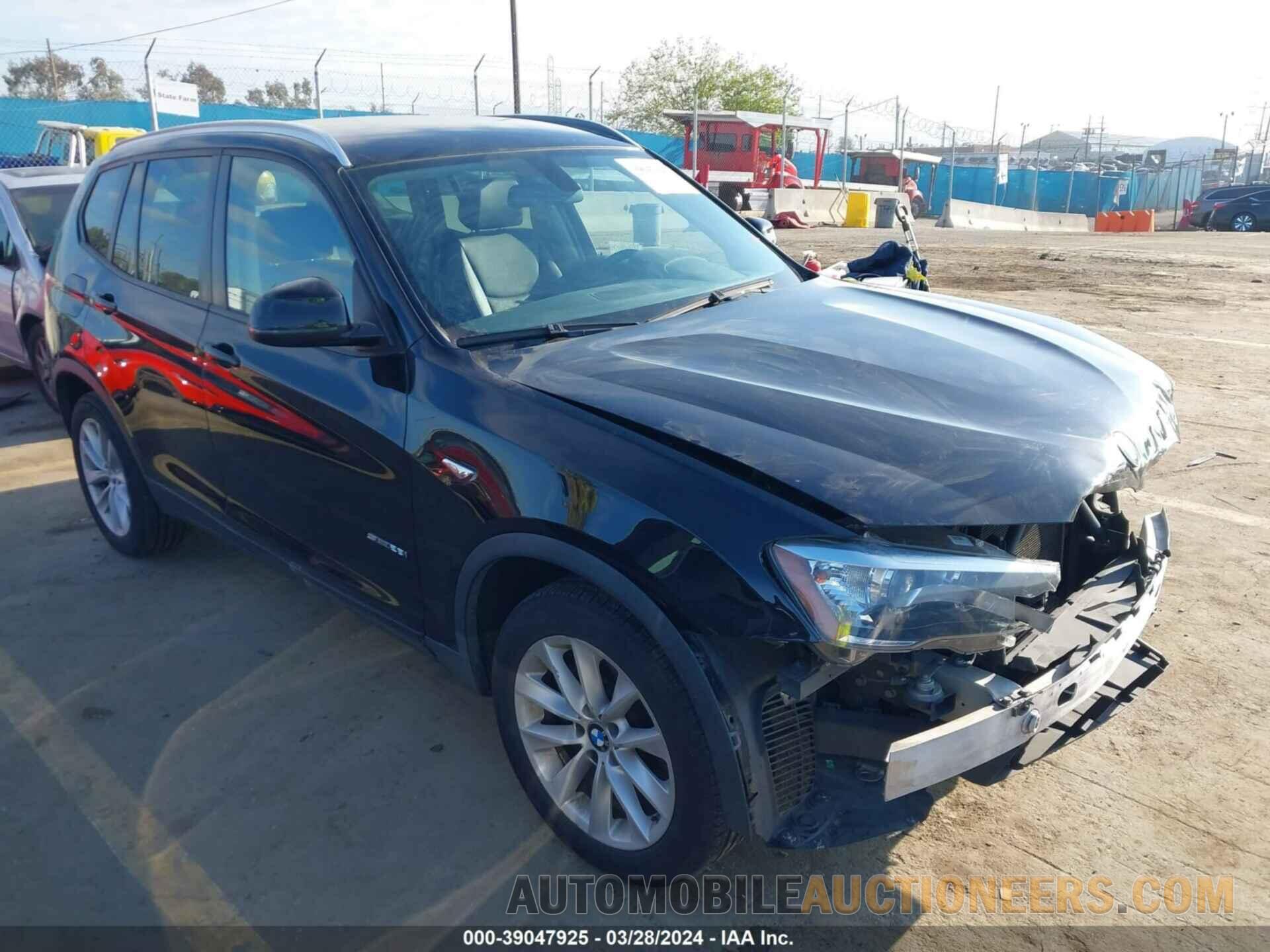 5UXWZ7C35H0V91113 BMW X3 2017