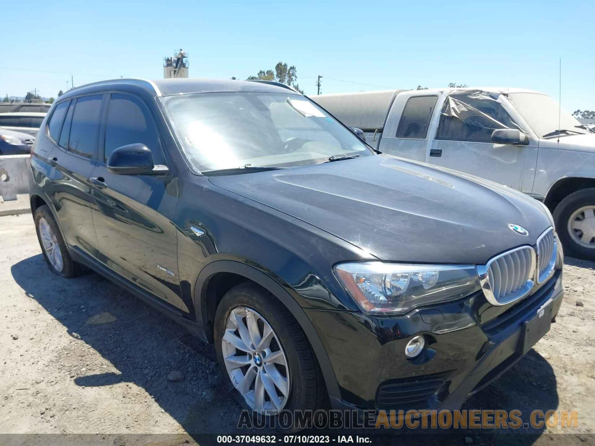 5UXWZ7C35H0V94738 BMW X3 2017