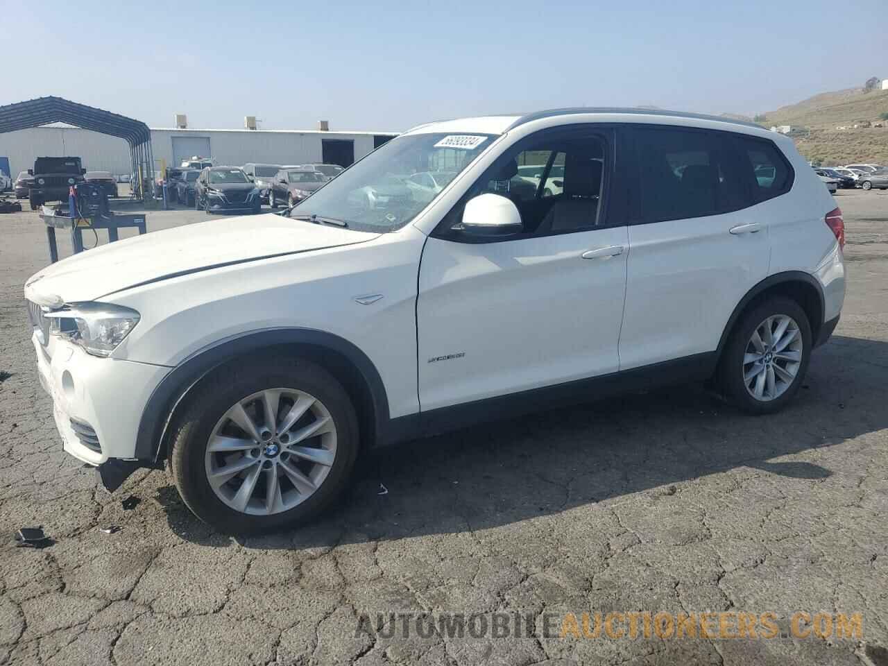 5UXWZ7C35H0X40281 BMW X3 2017