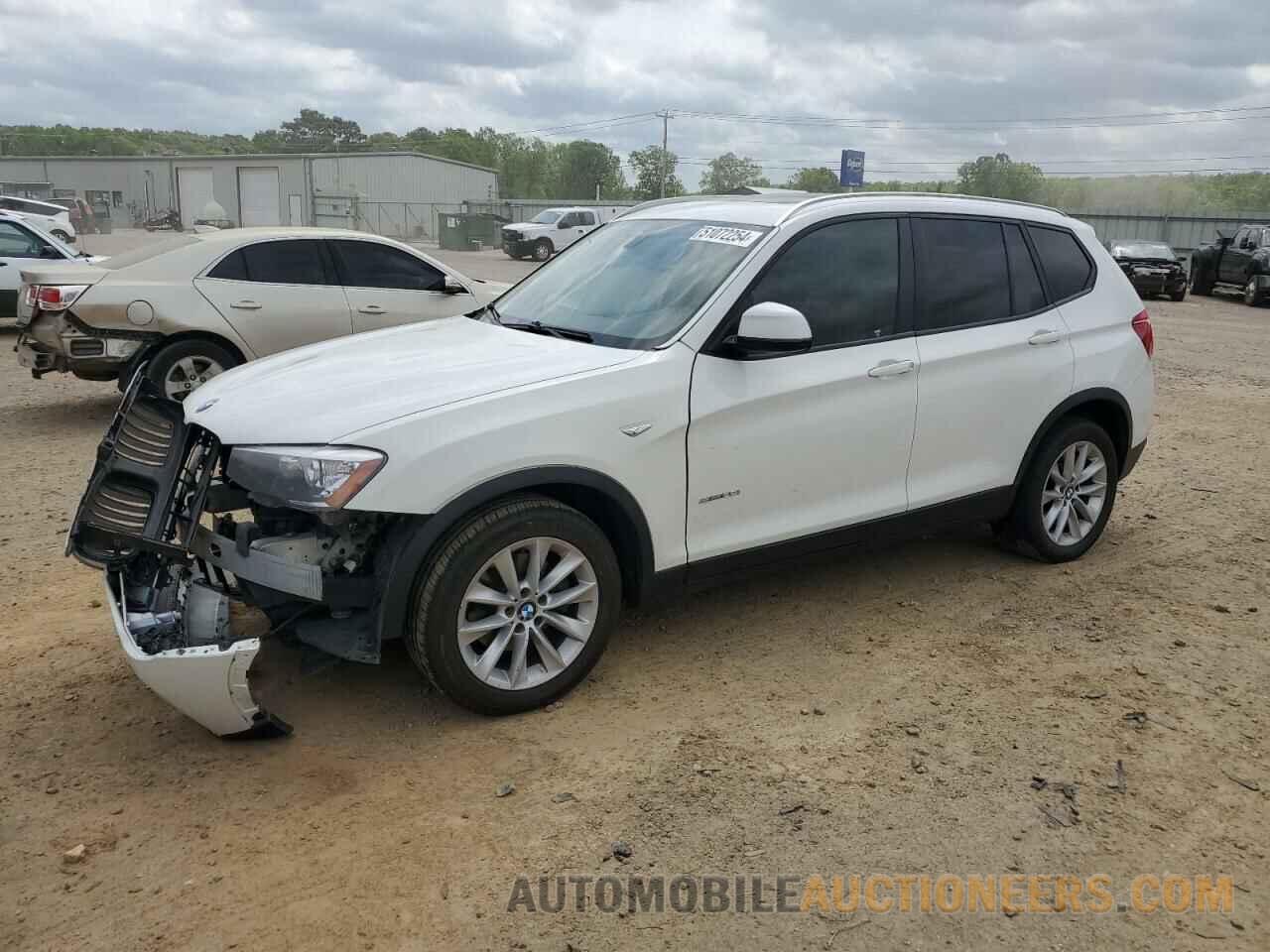 5UXWZ7C35H0X40314 BMW X3 2017