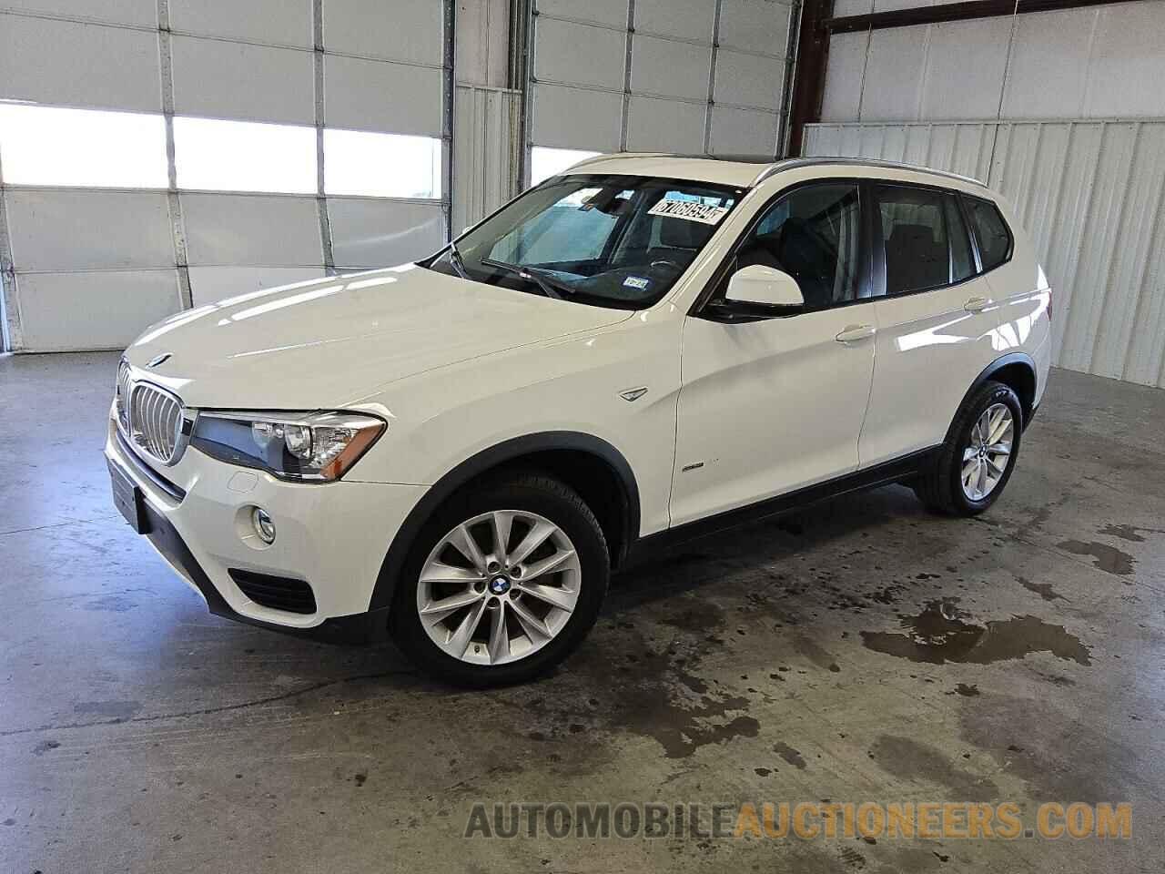 5UXWZ7C35H0X41687 BMW X3 2017