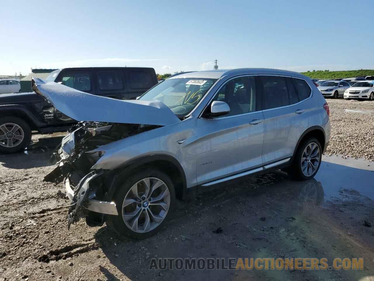 5UXWZ7C35H0X41821 BMW X3 2017