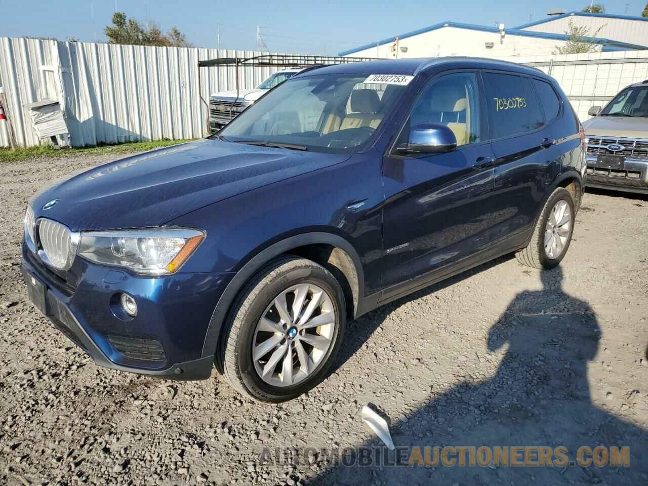 5UXWZ7C36H0V86499 BMW X3 2017