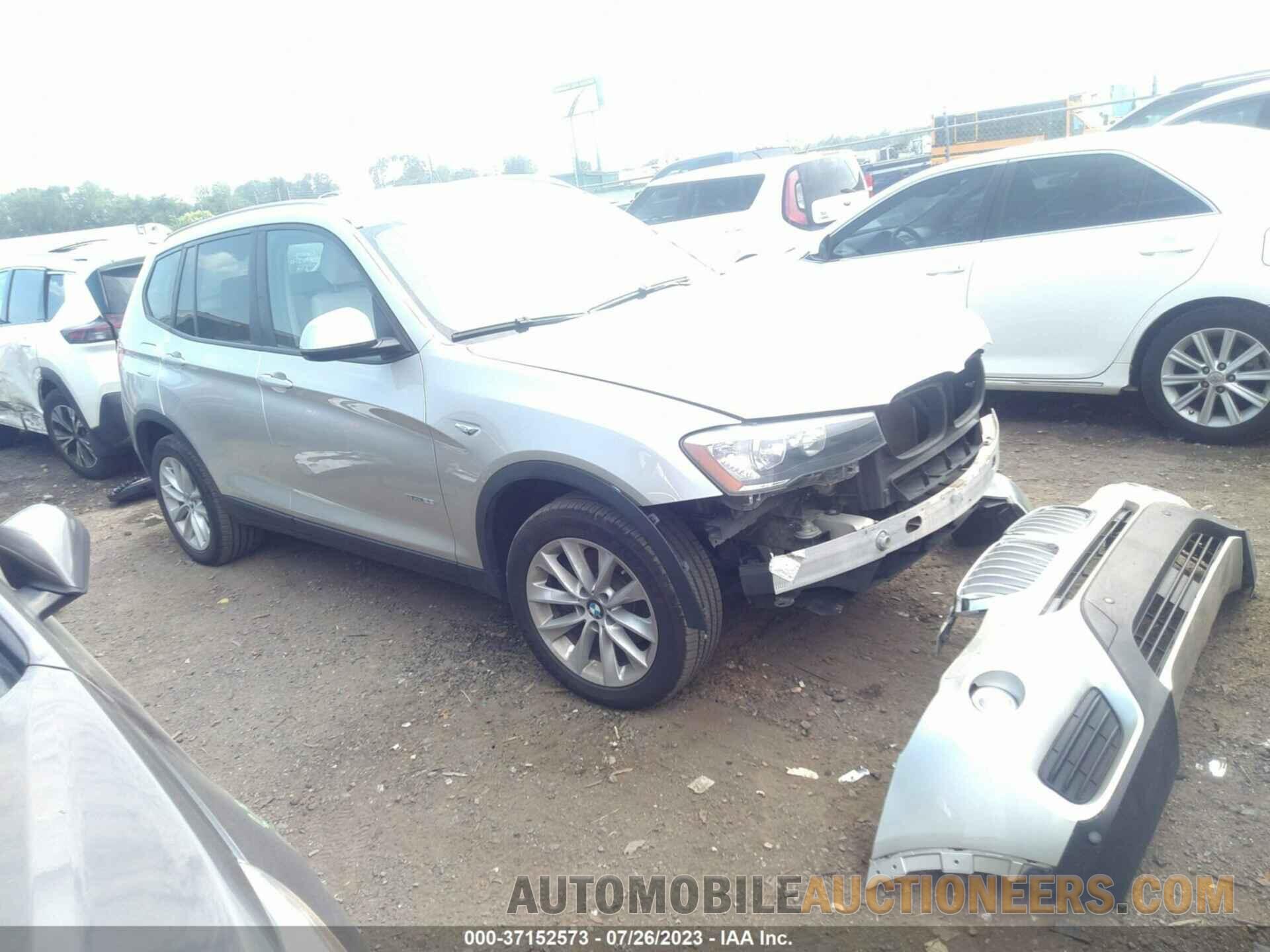 5UXWZ7C36H0V89841 BMW X3 2017