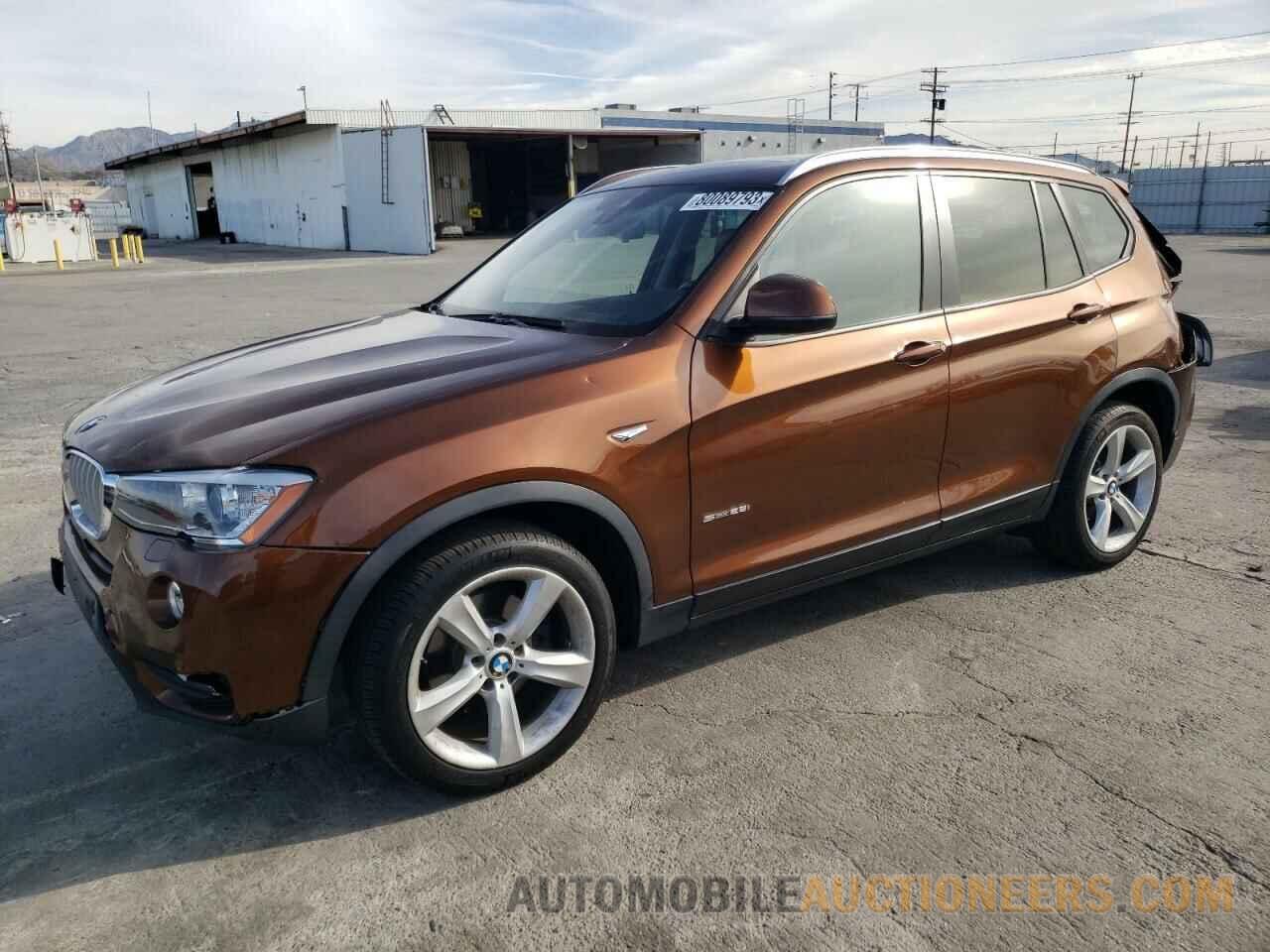 5UXWZ7C36H0V90892 BMW X3 2017