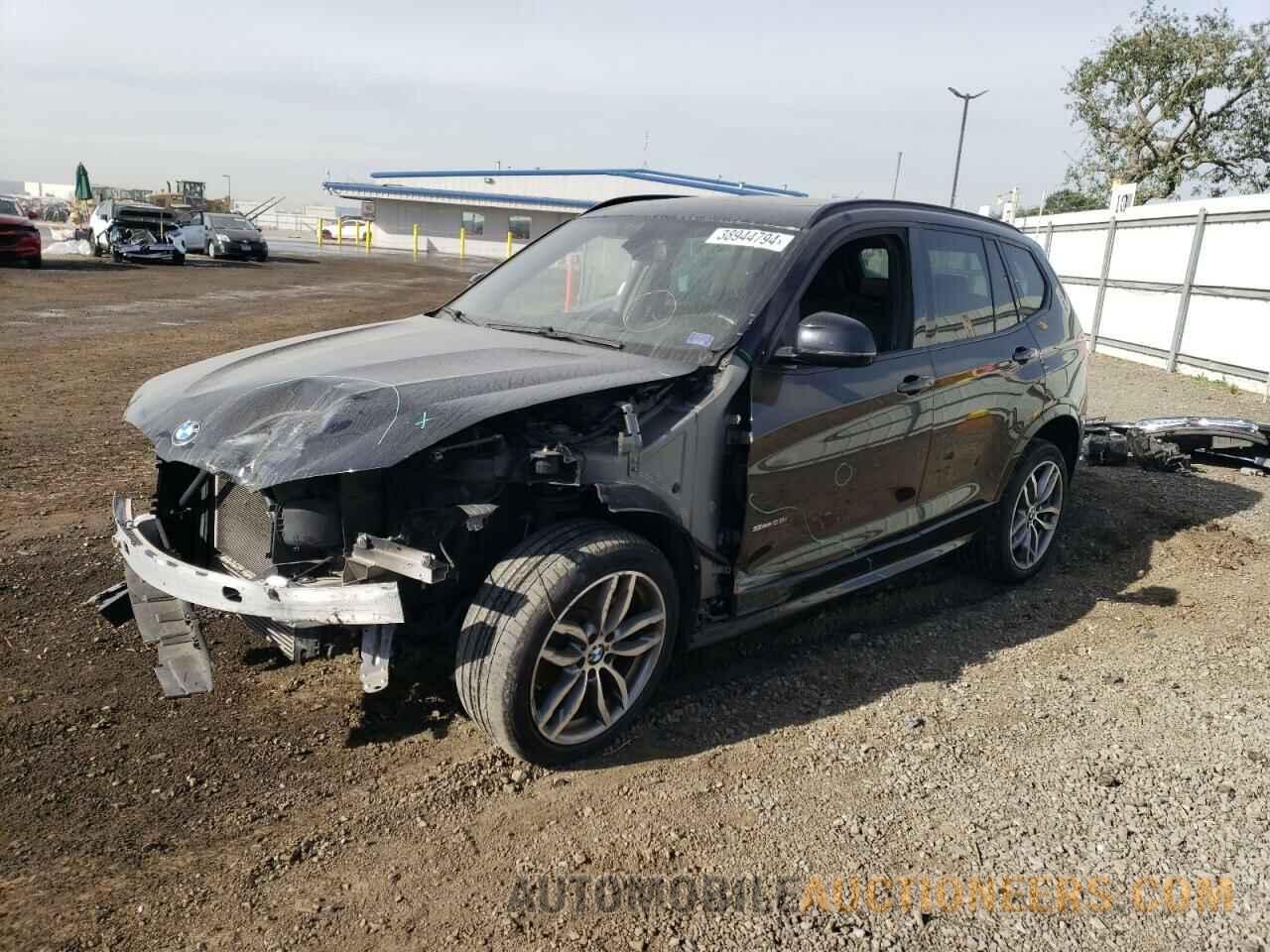 5UXWZ7C36H0V92397 BMW X3 2017