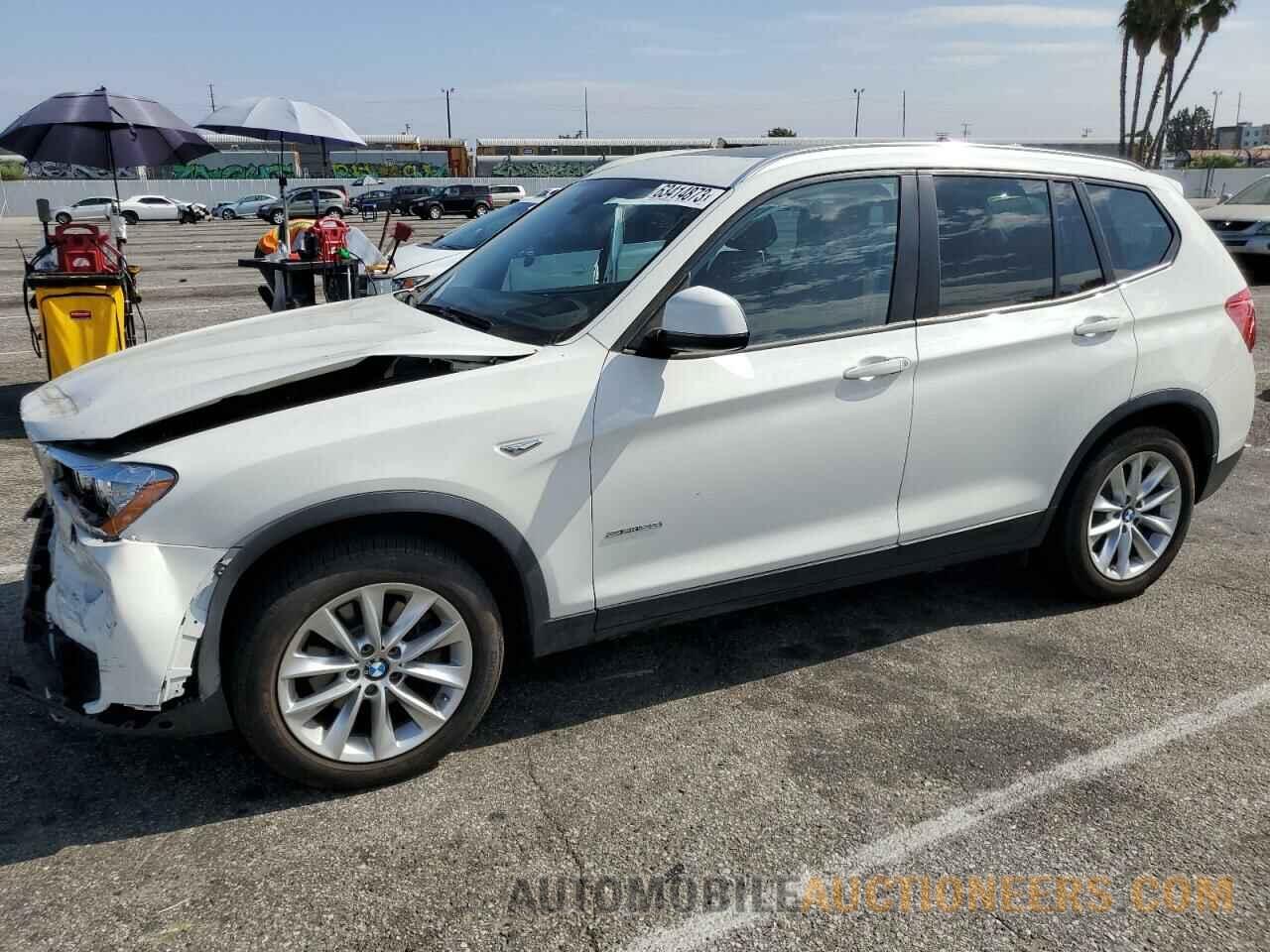 5UXWZ7C36H0V92593 BMW X3 2017