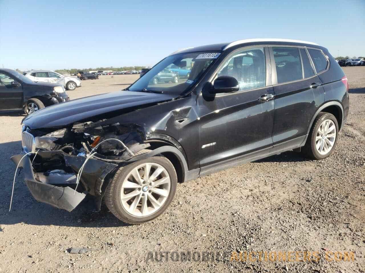 5UXWZ7C36H0X38913 BMW X3 2017