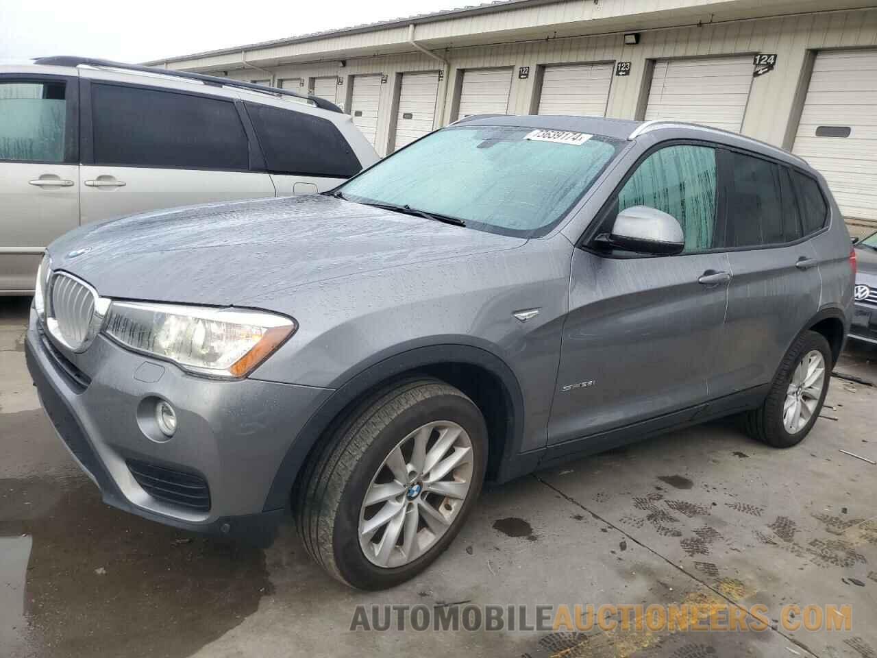 5UXWZ7C36H0X39687 BMW X3 2017