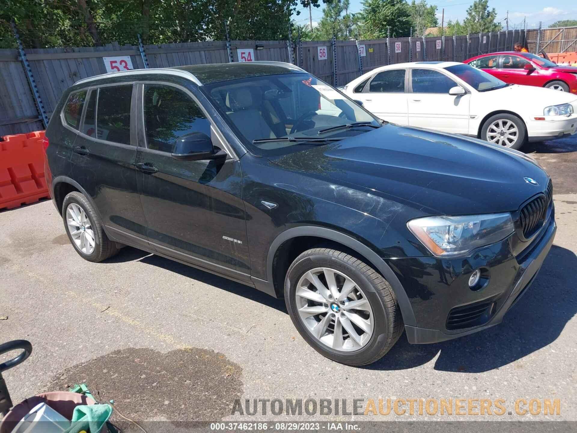 5UXWZ7C36H0X40127 BMW X3 2017