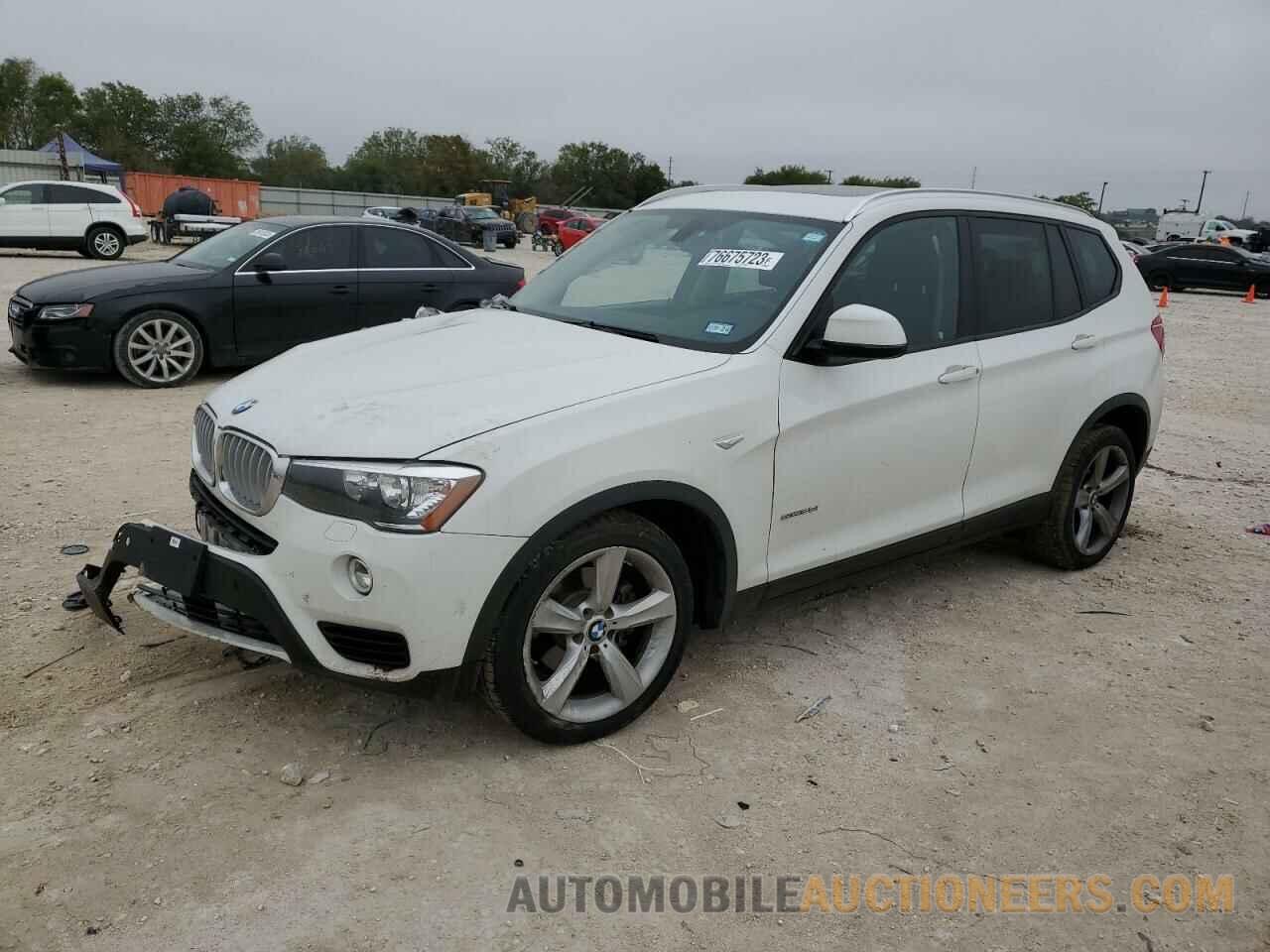 5UXWZ7C36H0X40323 BMW X3 2017