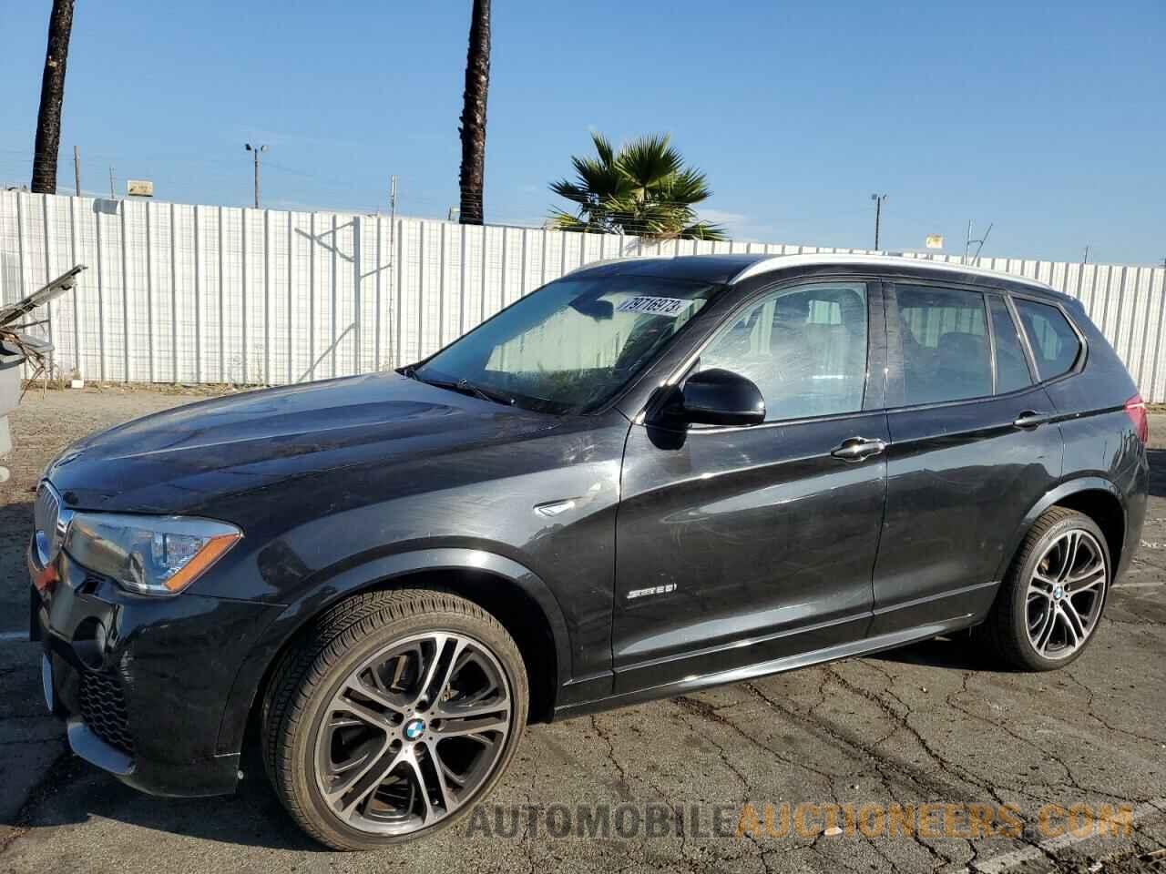 5UXWZ7C36H0X42251 BMW X3 2017