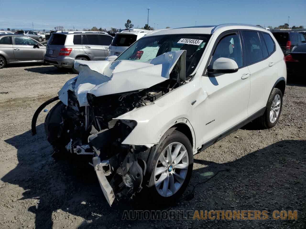 5UXWZ7C37H0V88892 BMW X3 2017