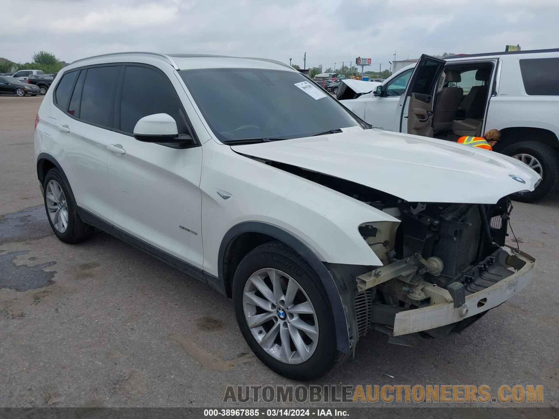 5UXWZ7C37H0V89847 BMW X3 2017