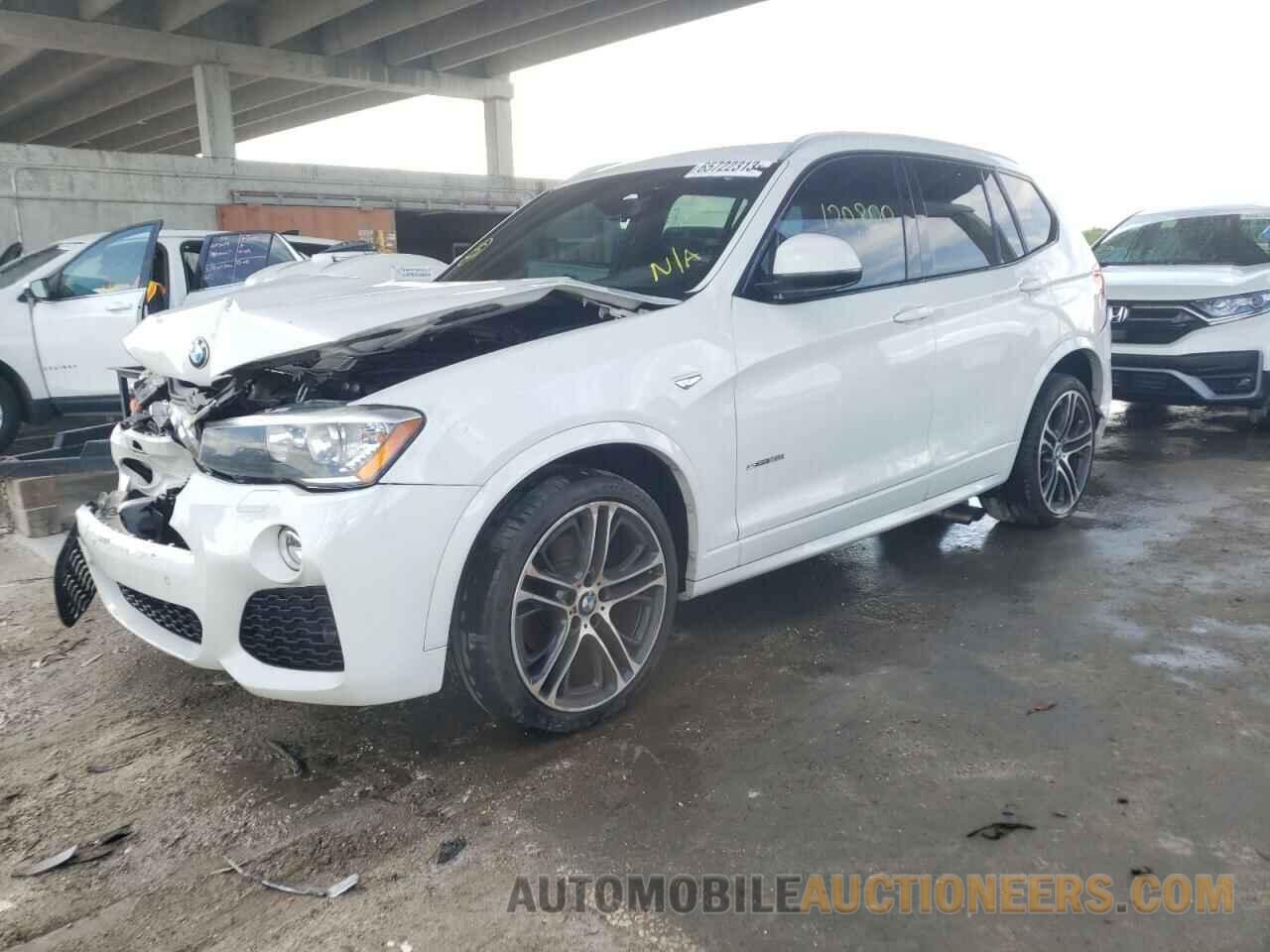 5UXWZ7C37H0V91405 BMW X3 2017