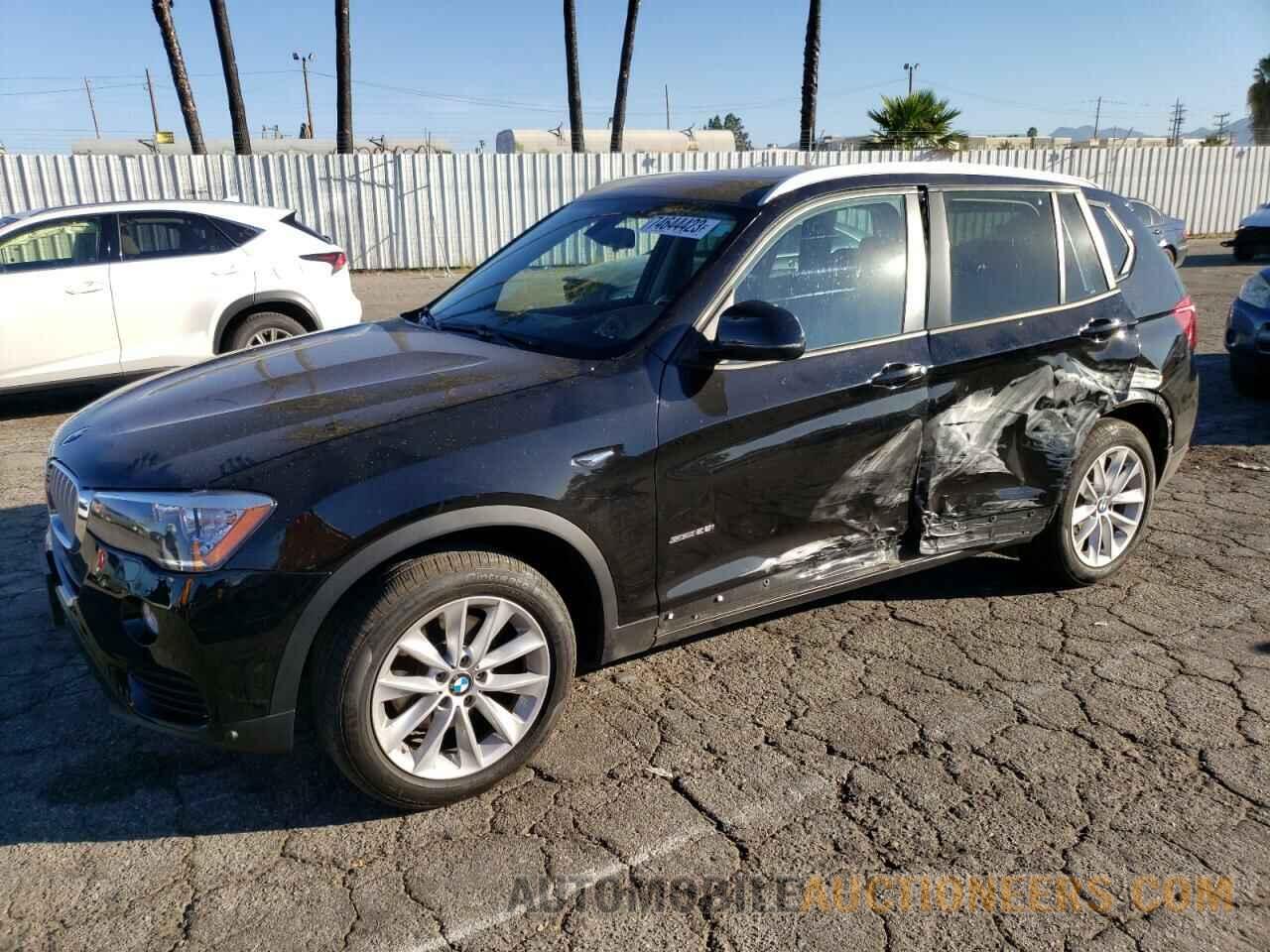 5UXWZ7C37H0V91646 BMW X3 2017