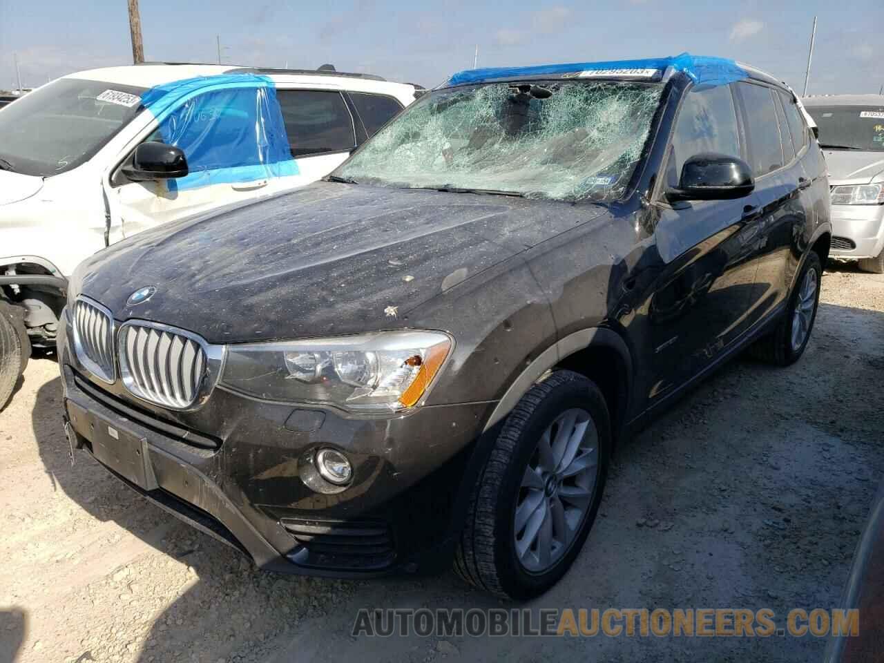 5UXWZ7C37H0V92344 BMW X3 2017