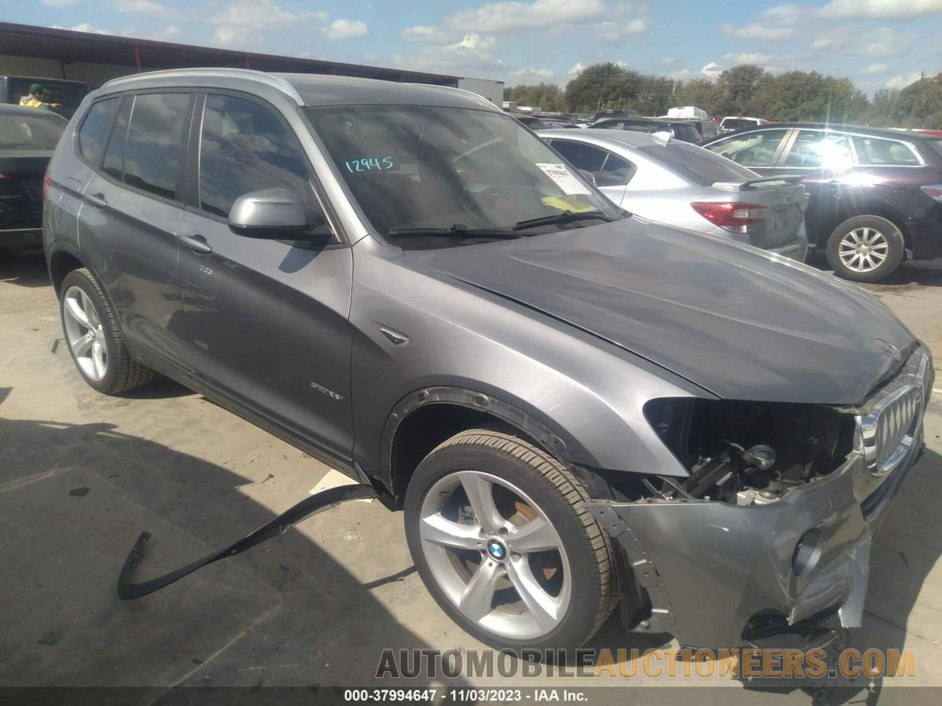 5UXWZ7C37H0V92361 BMW X3 2017