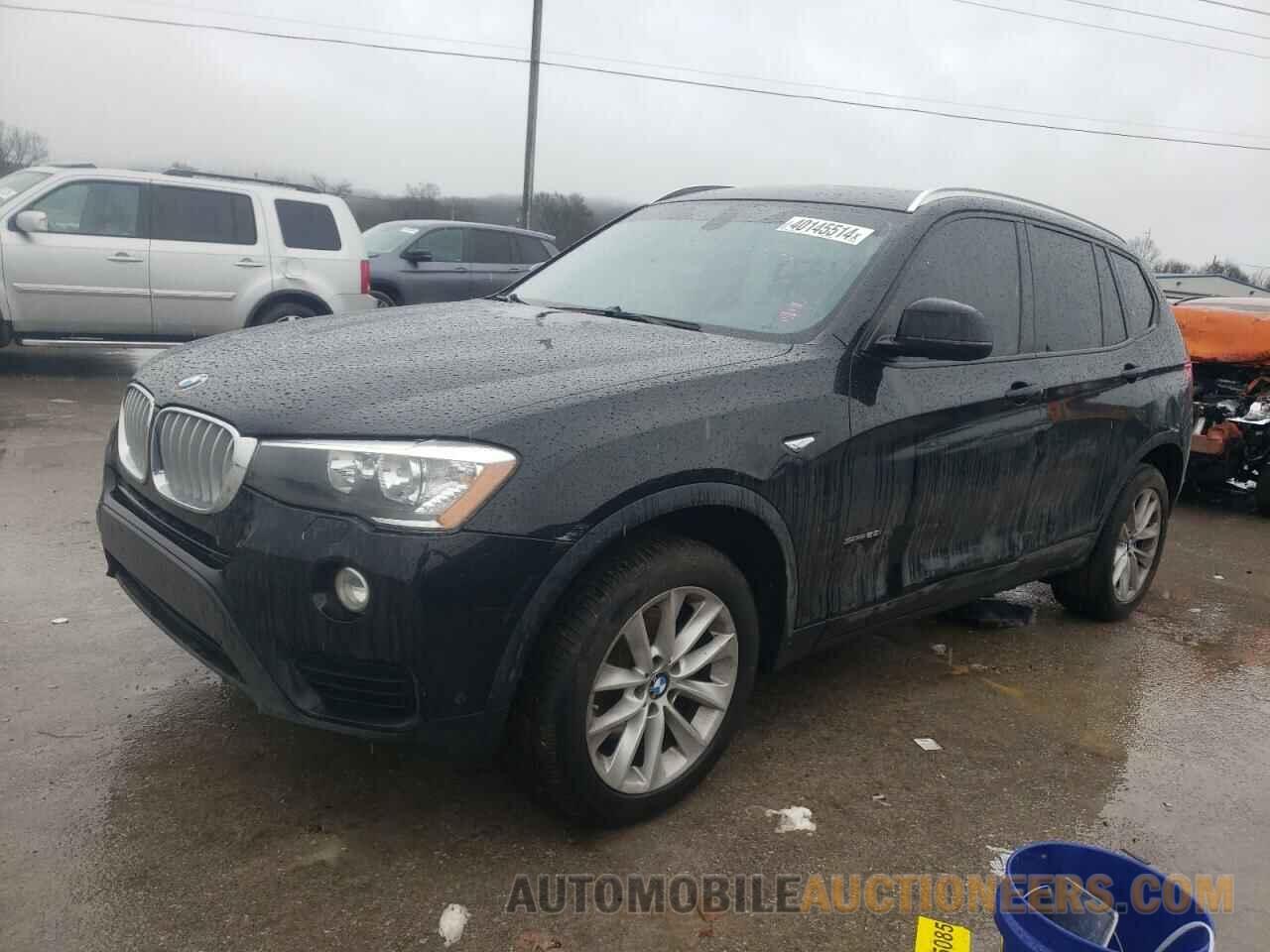 5UXWZ7C37H0V93302 BMW X3 2017