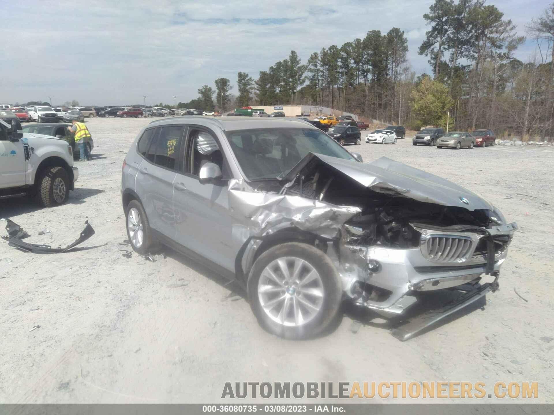 5UXWZ7C37H0V93896 BMW X3 2017