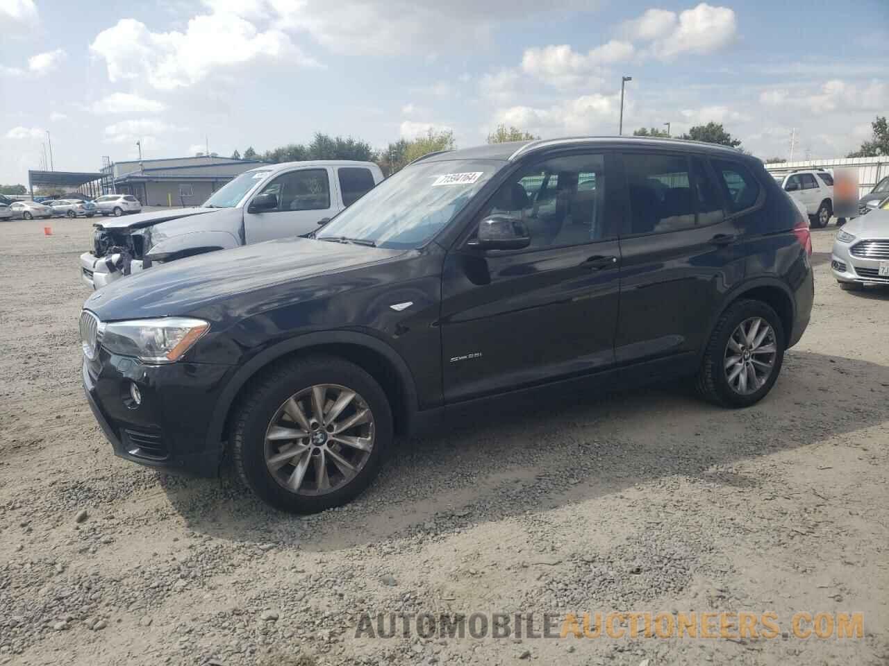 5UXWZ7C37H0V94398 BMW X3 2017