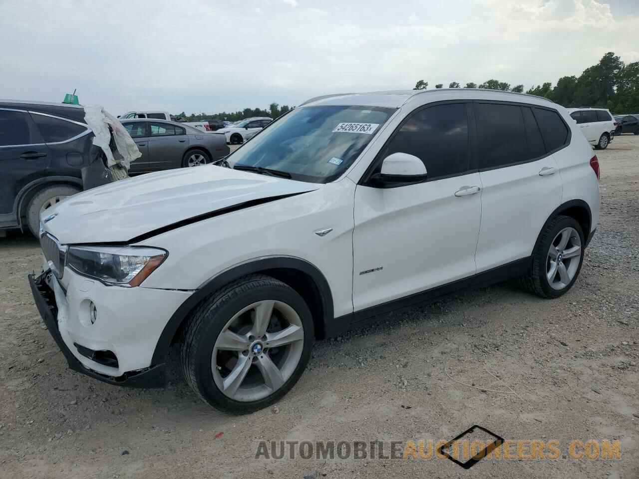 5UXWZ7C37H0X39102 BMW X3 2017