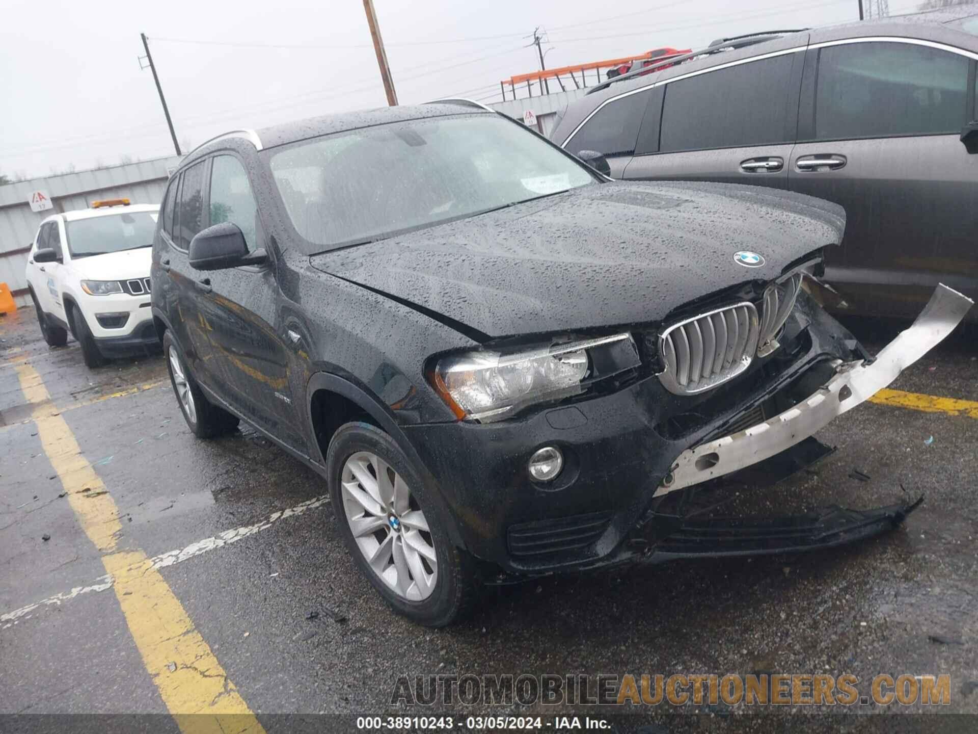 5UXWZ7C37H0X42520 BMW X3 2017