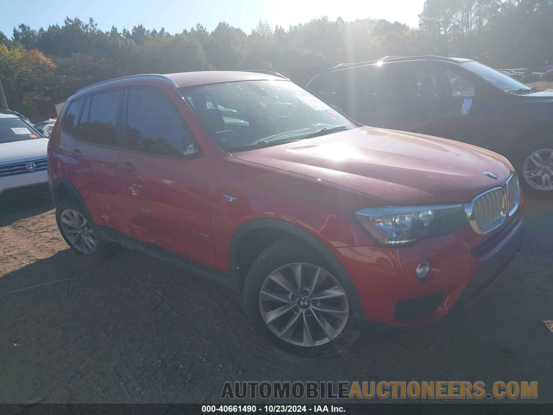 5UXWZ7C38H0V86486 BMW X3 2017