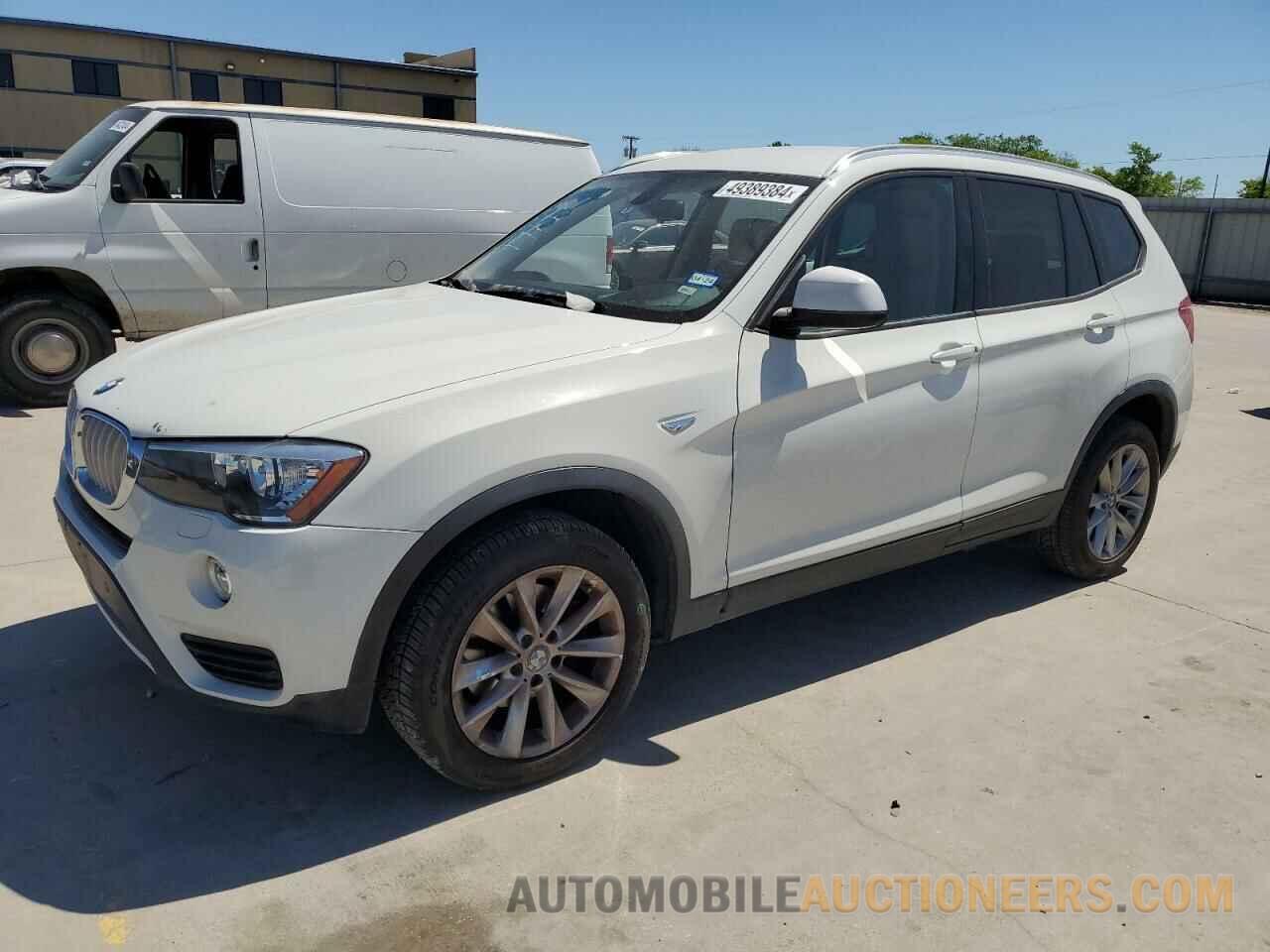 5UXWZ7C38H0V86679 BMW X3 2017