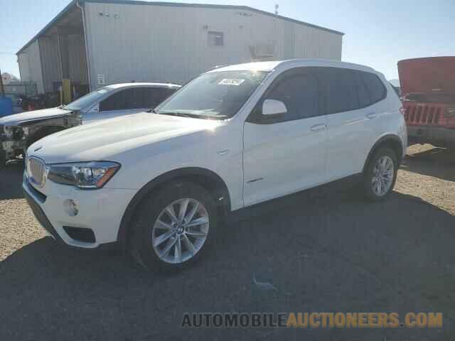 5UXWZ7C38H0V86763 BMW X3 2017