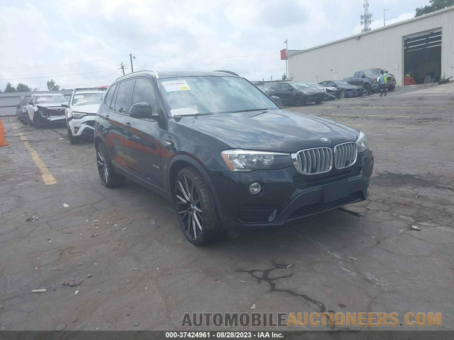 5UXWZ7C38H0V88142 BMW X3 2017