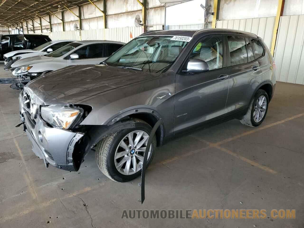 5UXWZ7C38H0V88349 BMW X3 2017