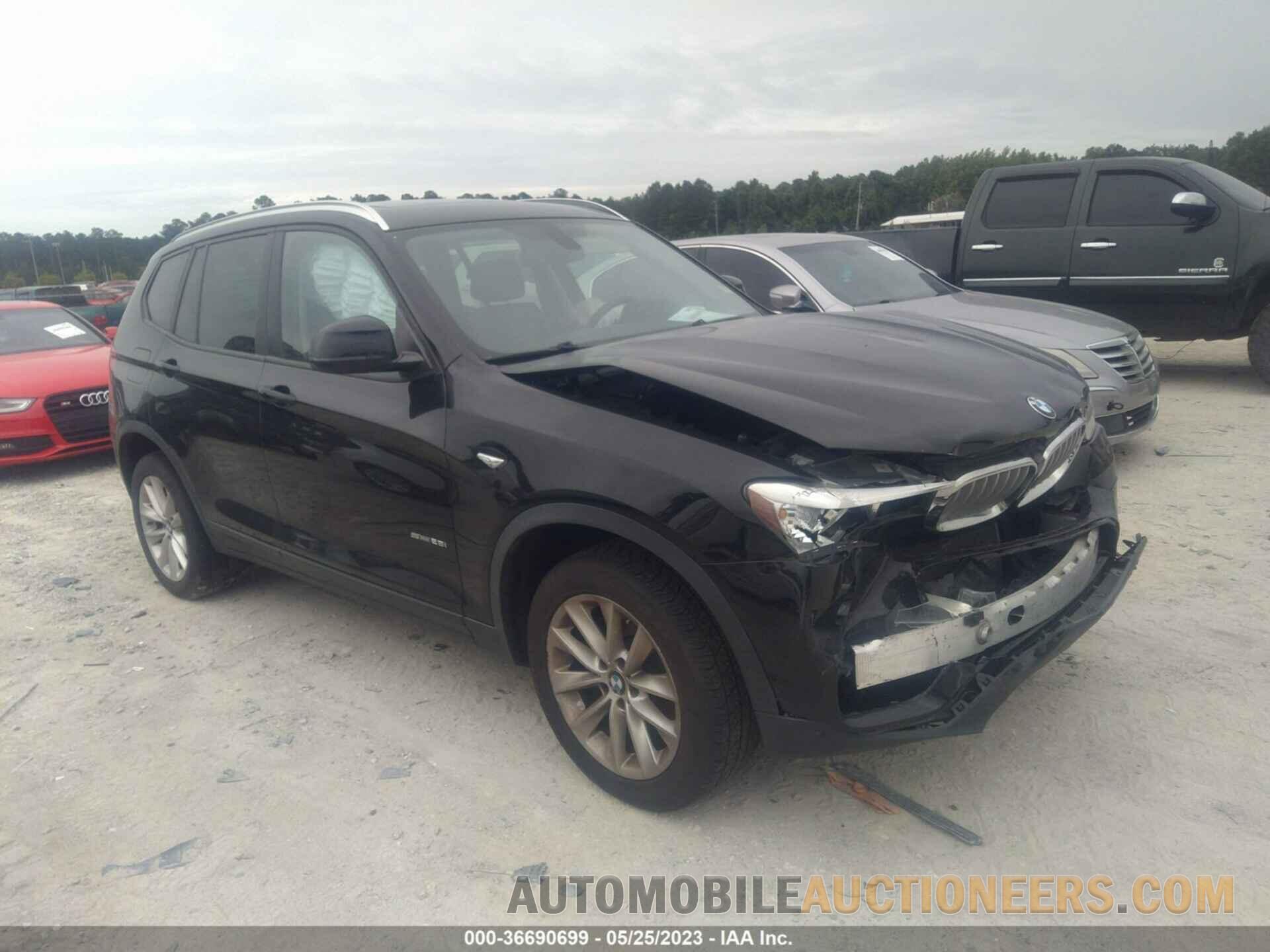 5UXWZ7C38H0V91705 BMW X3 2017