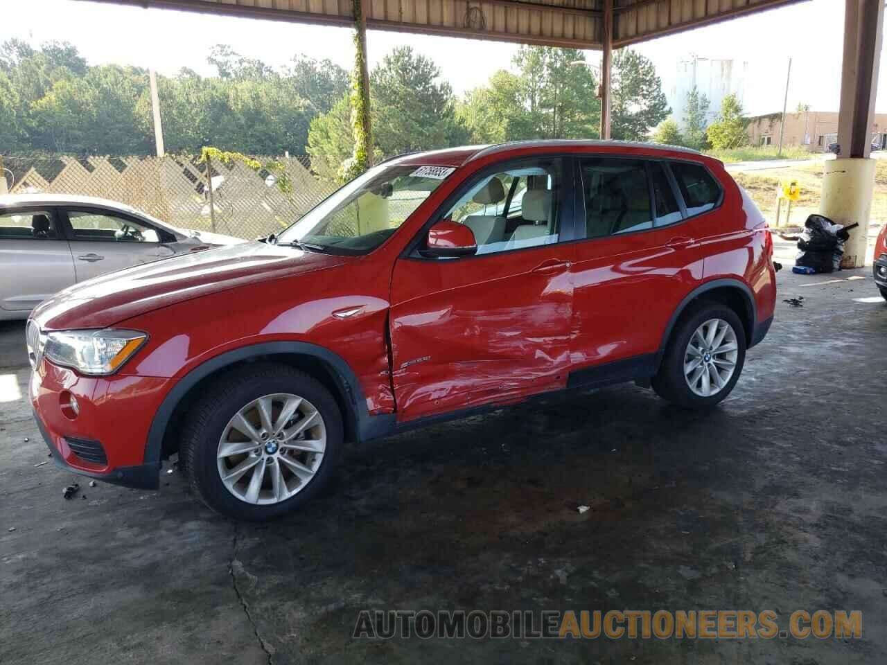 5UXWZ7C38H0V91722 BMW X3 2017