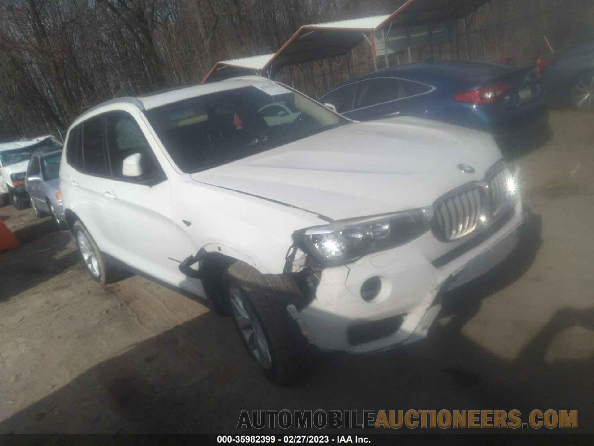 5UXWZ7C38H0V93289 BMW X3 2017