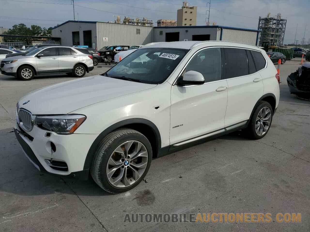 5UXWZ7C38H0V93812 BMW X3 2017