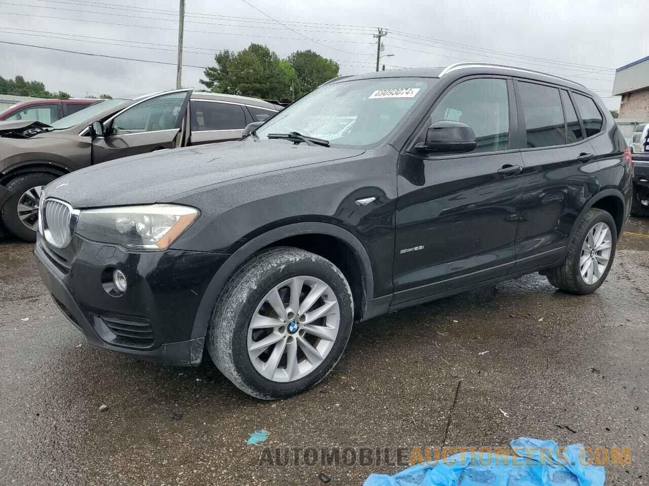 5UXWZ7C38H0V94670 BMW X3 2017