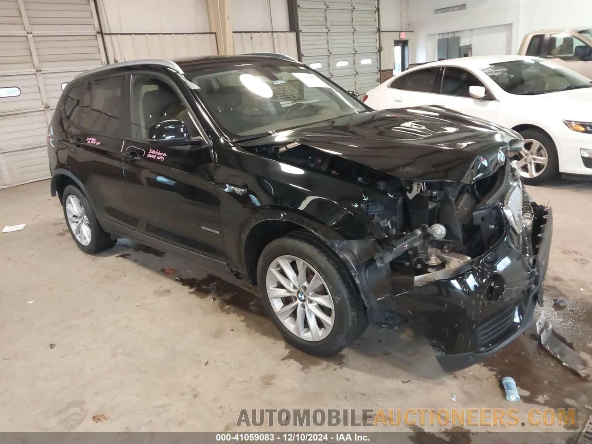 5UXWZ7C38H0X42123 BMW X3 2017