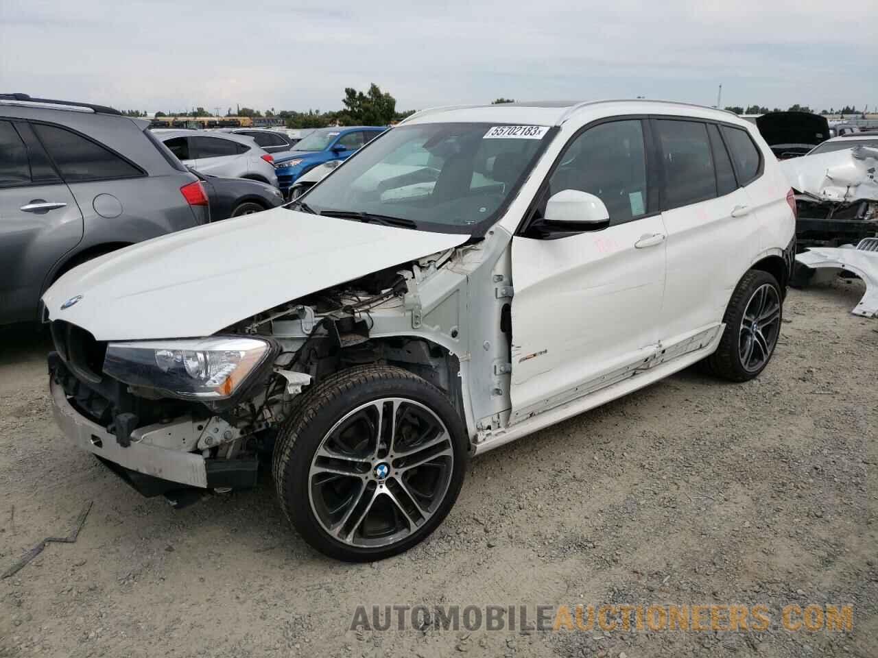 5UXWZ7C38H0X43160 BMW X3 2017