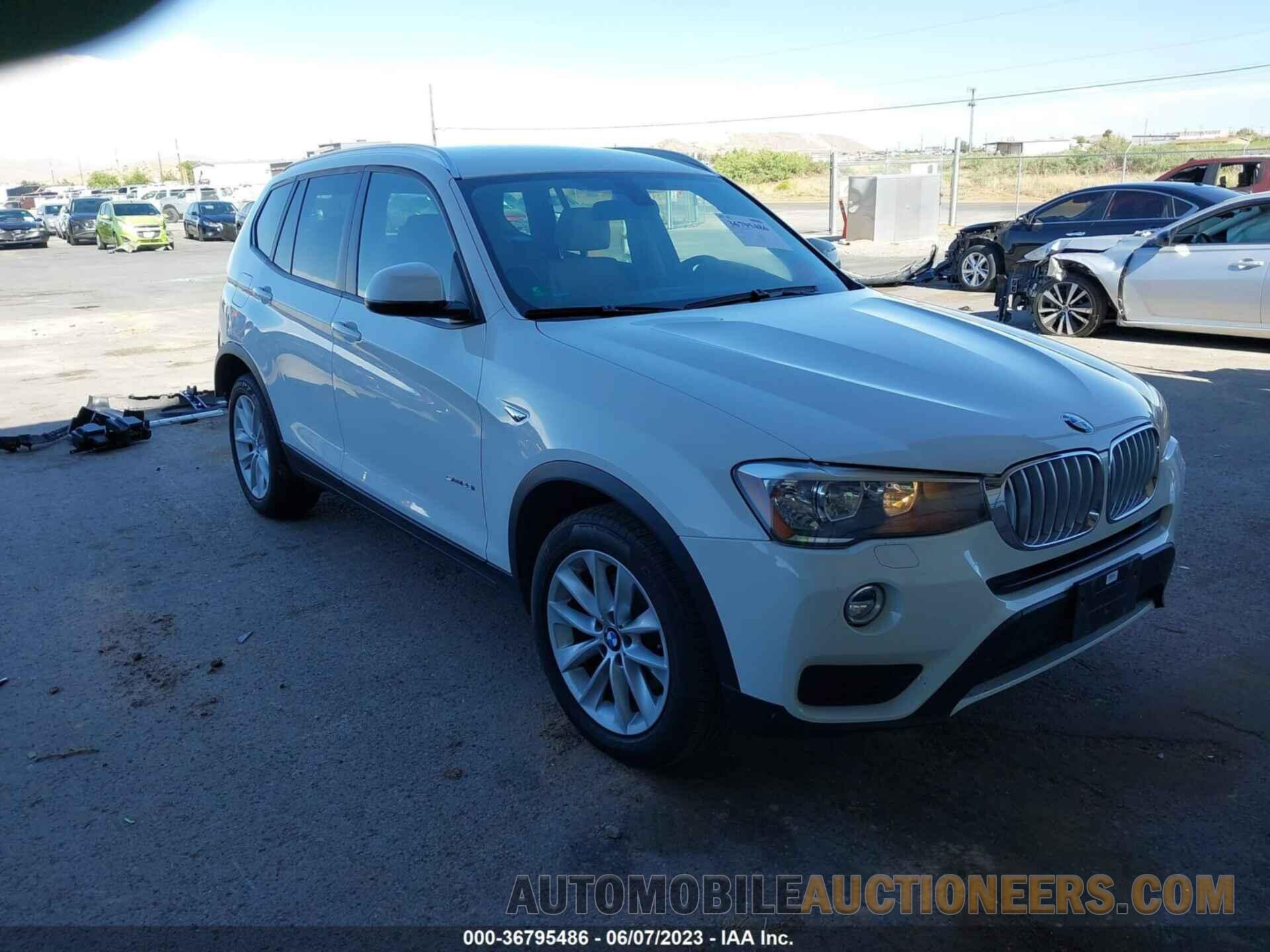 5UXWZ7C39H0V87128 BMW X3 2017