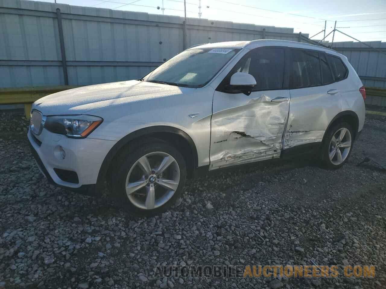 5UXWZ7C39H0V88120 BMW X3 2017