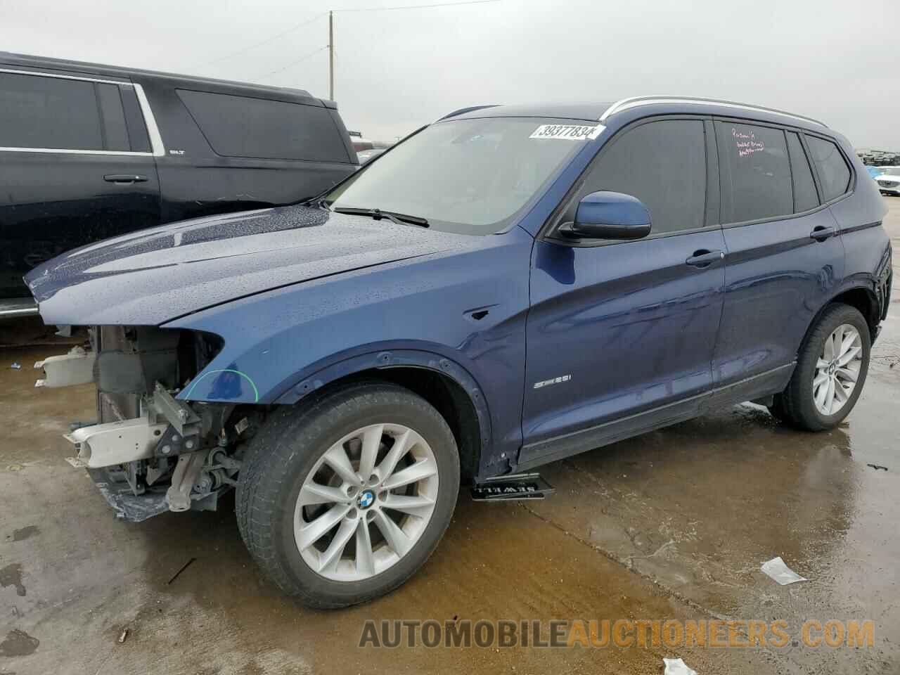 5UXWZ7C39H0V88361 BMW X3 2017