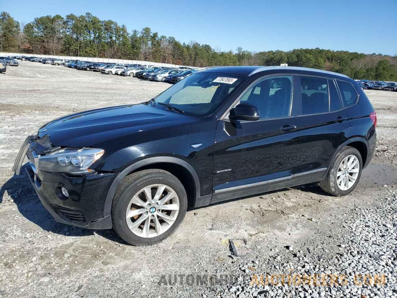 5UXWZ7C39H0V89994 BMW X3 2017