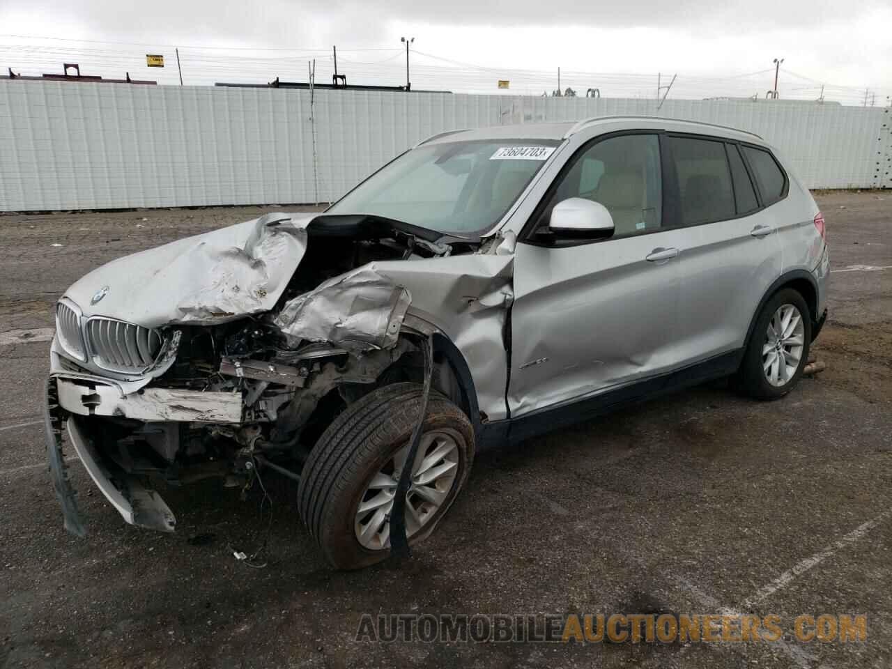 5UXWZ7C39H0V90482 BMW X3 2017