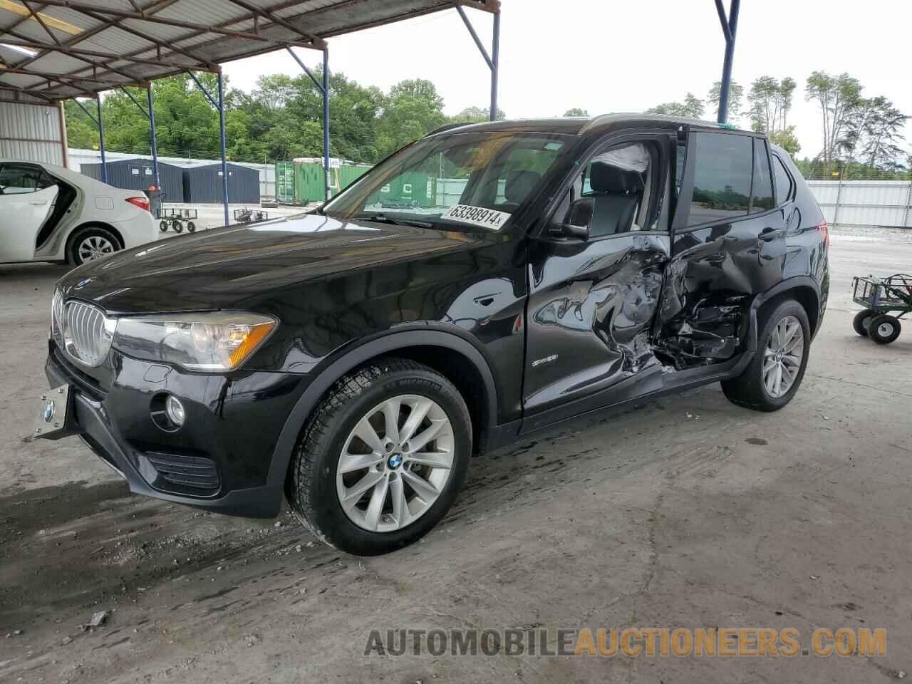 5UXWZ7C39H0V91423 BMW X3 2017