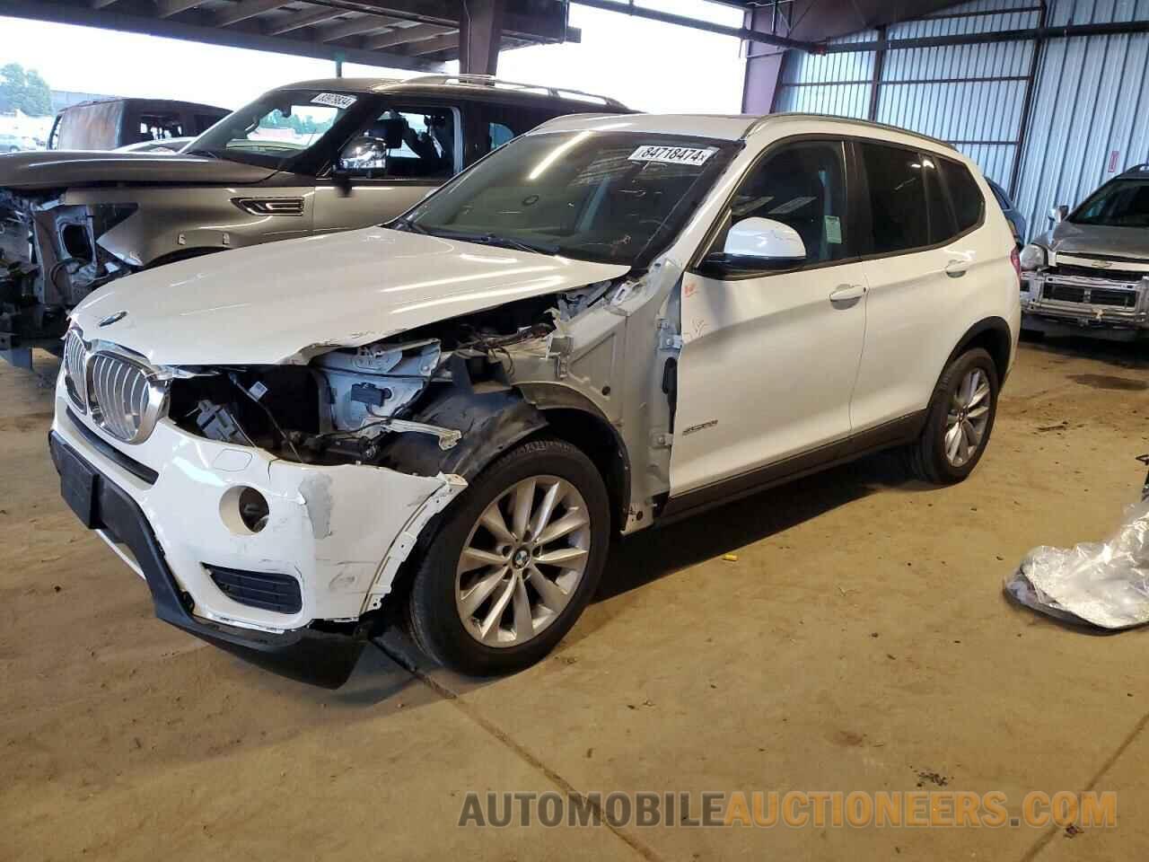 5UXWZ7C39H0V91566 BMW X3 2017