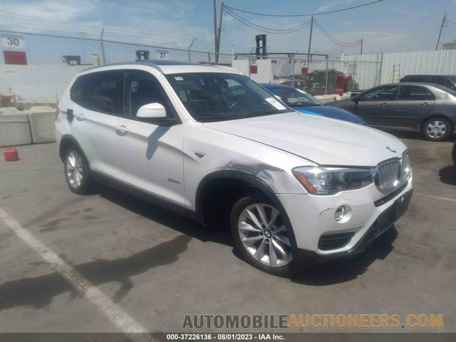 5UXWZ7C39H0V92071 BMW X3 2017