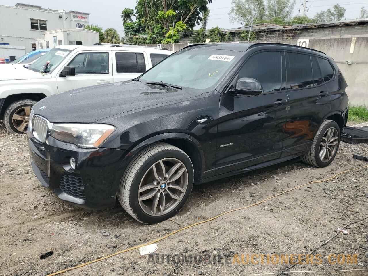 5UXWZ7C39H0V92295 BMW X3 2017